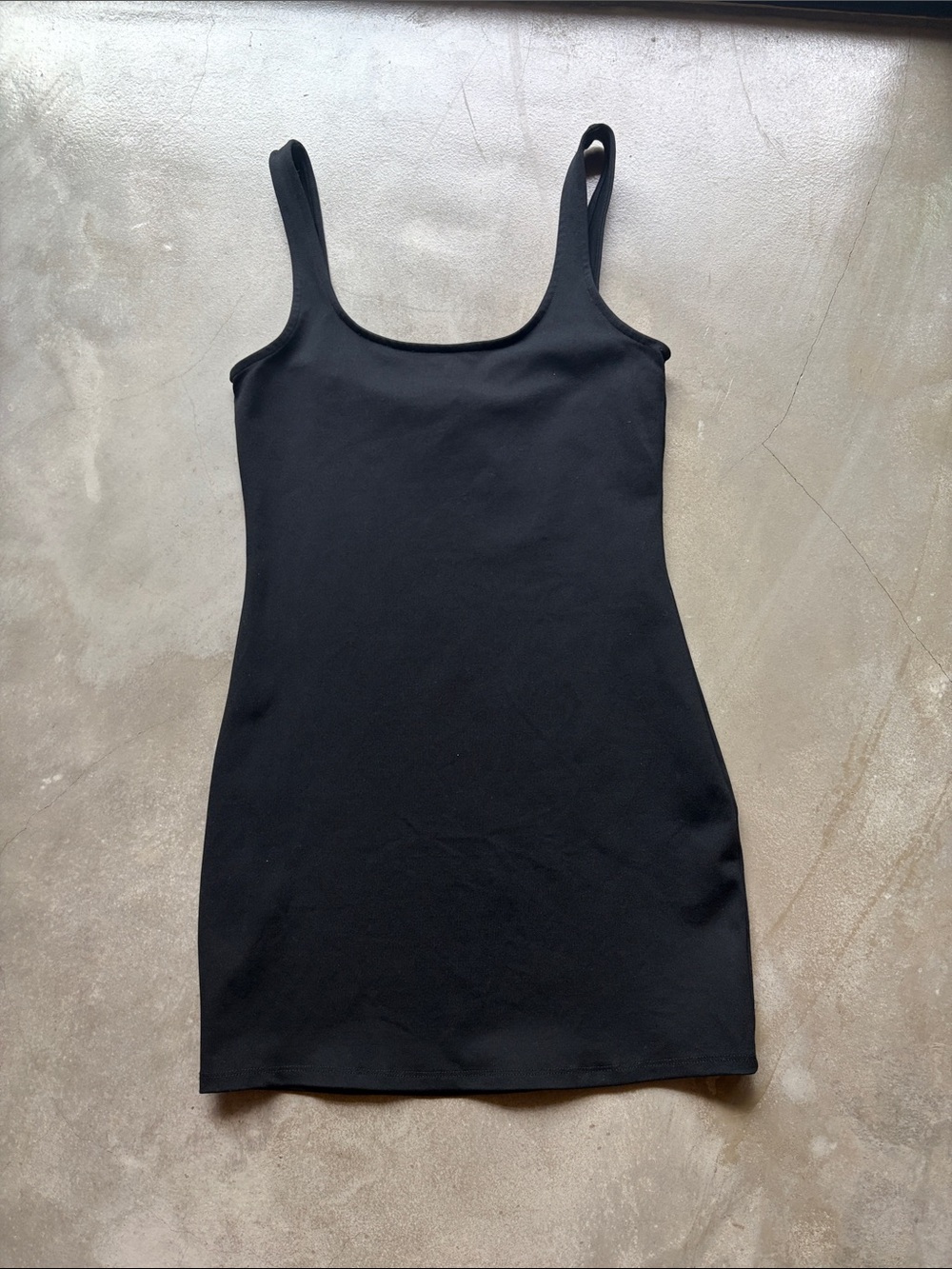 Garage Black Tank Bodycon Dress